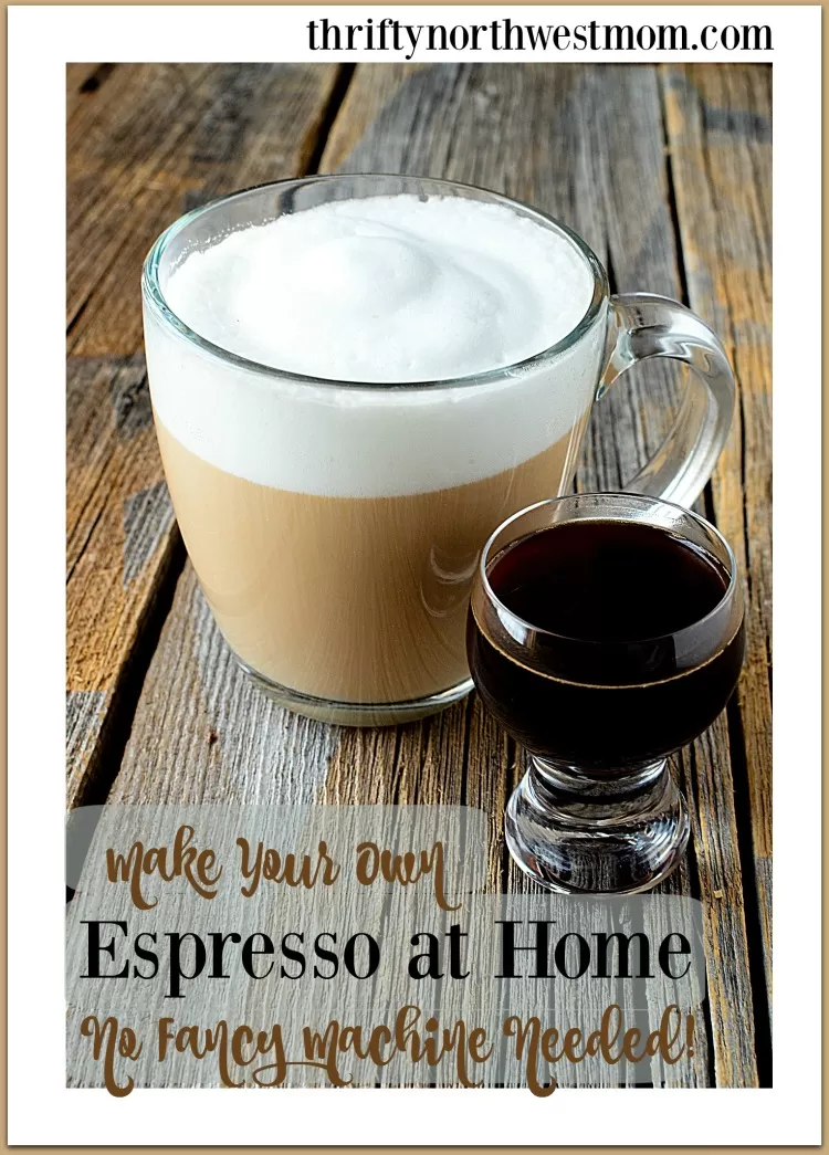 homemade espresso drinks
