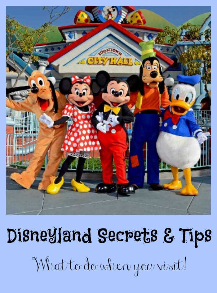 Learn these Disneyland Secrets and Tips for making your visit more enjoyable.