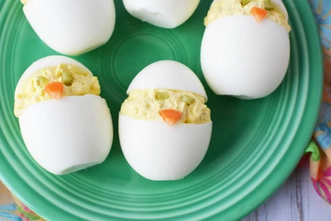 Easter Deviled Eggs