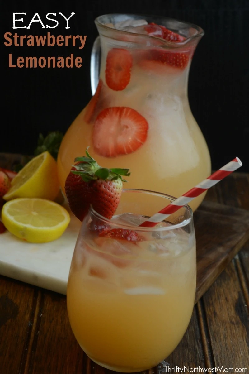 Easy Strawberry Lemonade Recipe for Summer