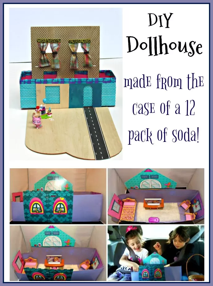 DIY Dollhouse That Fits In Your Kids Lap (Road Trip Ready)!