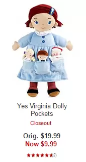 Yes Virginia Dolly Pockets
