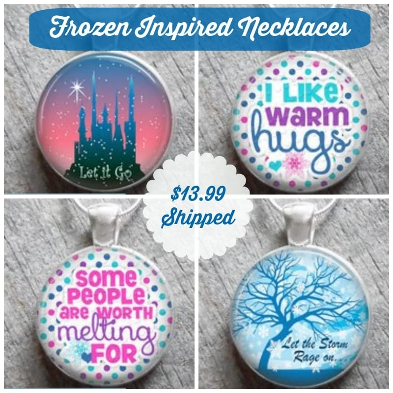 Frozen Necklaces  – $14.98 (Bubble Gum Style)!