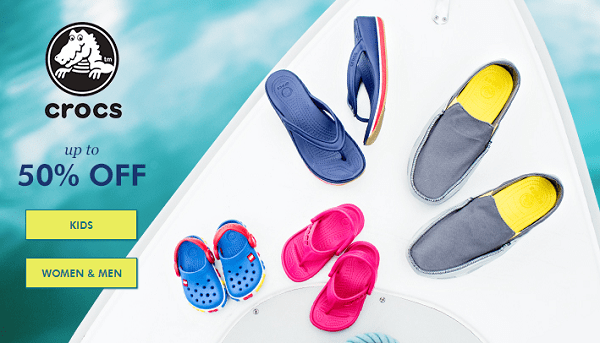 zulily crocs sale