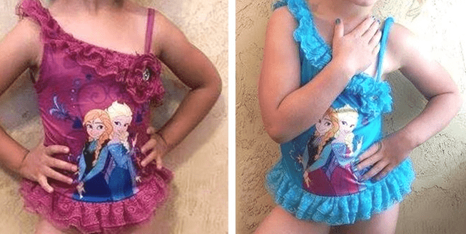 disney frozen bathing suit