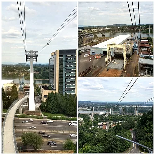 Portland Aerial Tram Views