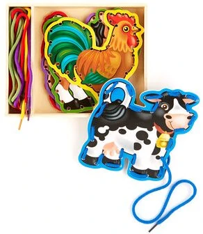 Barnyard Buddies Lace & Trace Set