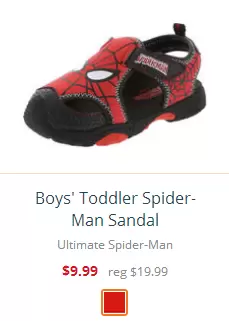 Boys' Toddler Spider-Man Sandal