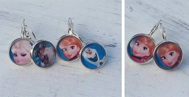 Character Inspired Earrings Only $9.49