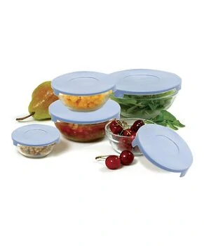 Lidded Five-Piece Mixing Bowl Set