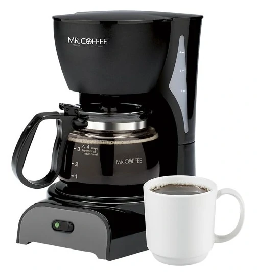Mr. Coffee 4 Cup Coffeemaker $9.99! (Today Only)