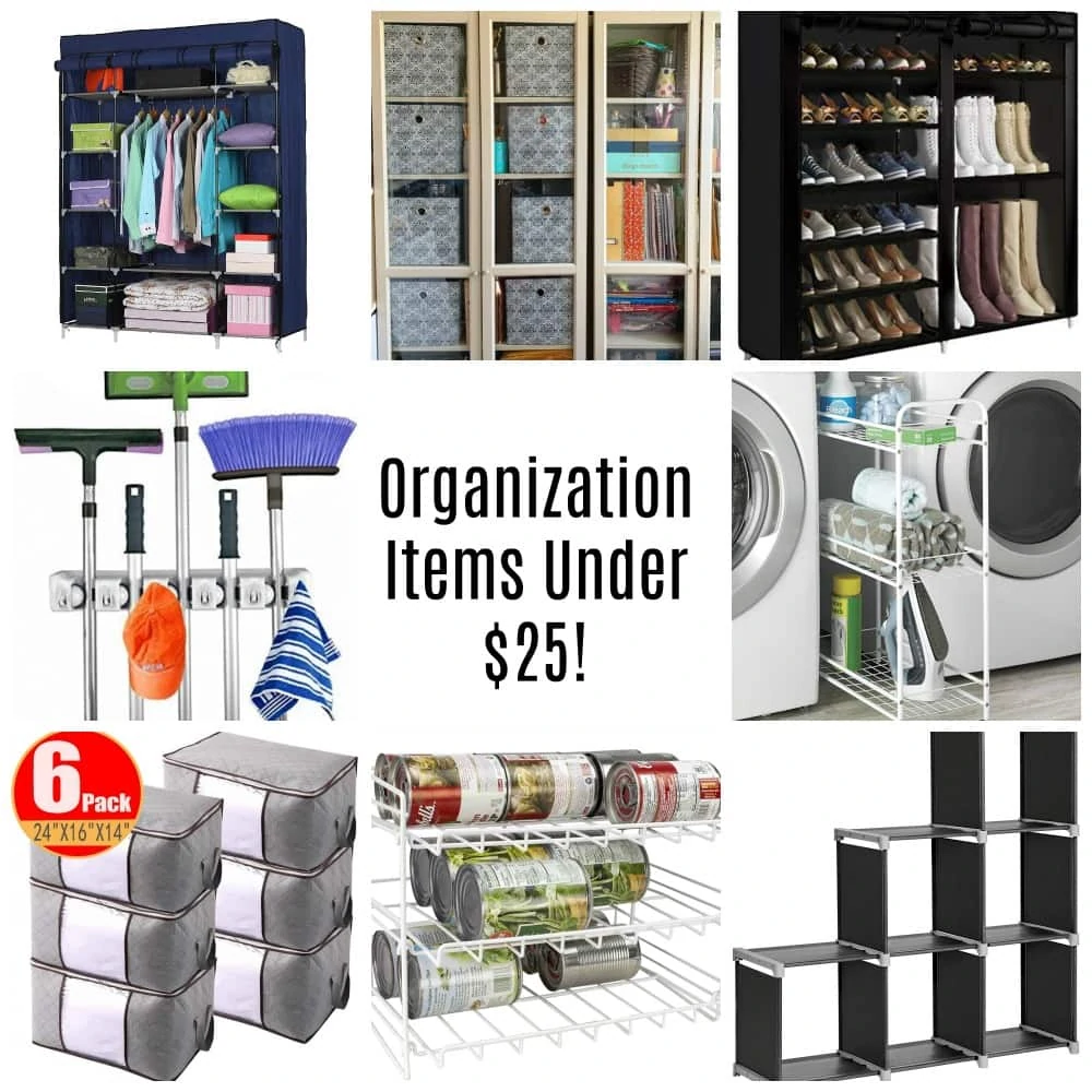 Home Organization Items Under $25 – Starting At $3.49!