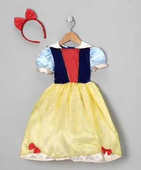 Yellow & Blue Princess Dress-Up Set - Toddler & Girls