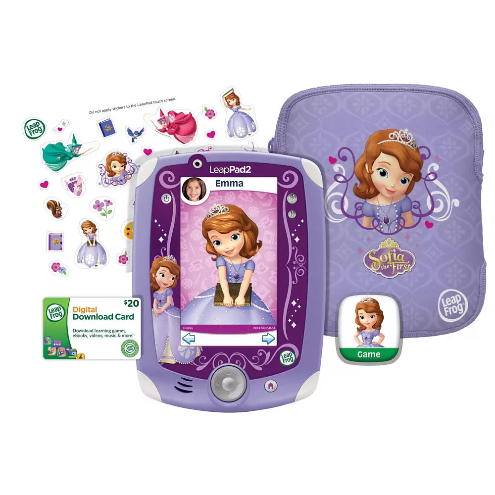 LeapFrog LeapPad 2 Sofia the First Bundle only $49.99 – Includes $20 Leapfrog Card, Case & more!