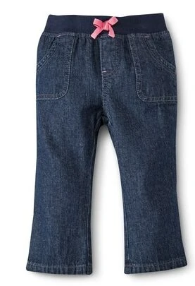 Circo Infant Toddler Girls Jeans - Dark Blue