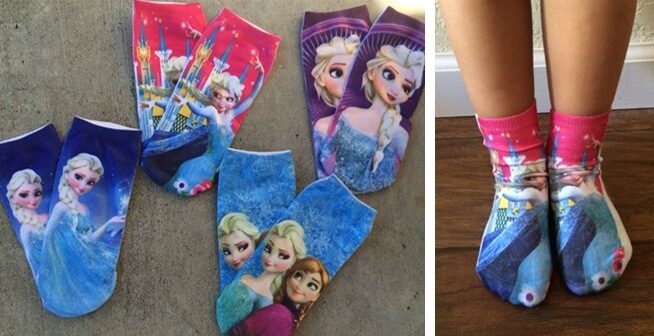 FROZEN SOCKS-SET OF 4 PAIRS