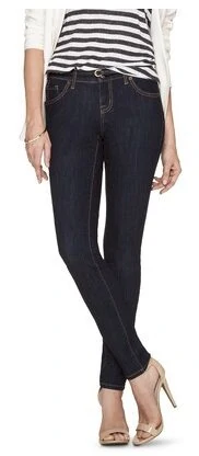 Low Rise Skinny Denim