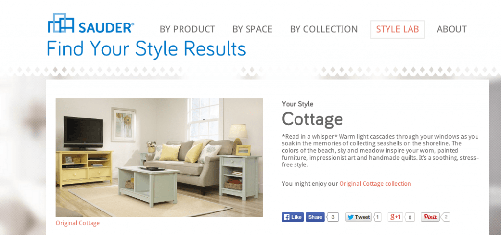 Sauder Style Lab Quiz Sauder Style Lab Quiz