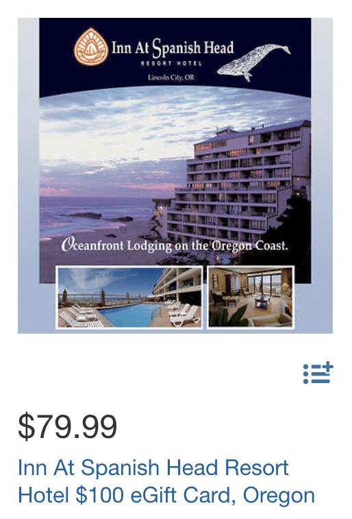 Costco Travel Savings at OR hotel