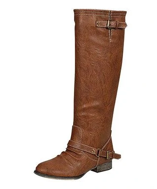 Tan Buckle Outlaw Boot