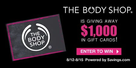 TheBodyShopGIVEAWAY