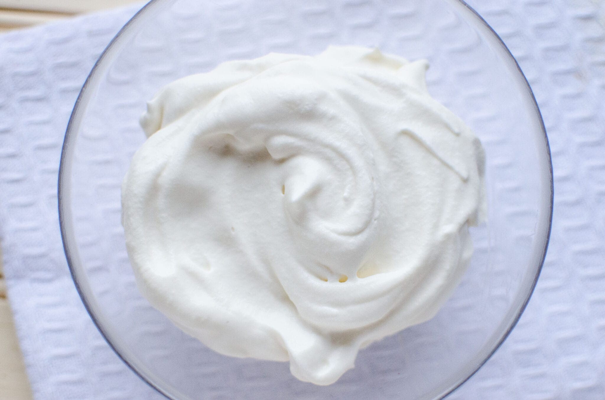homemade whip cream