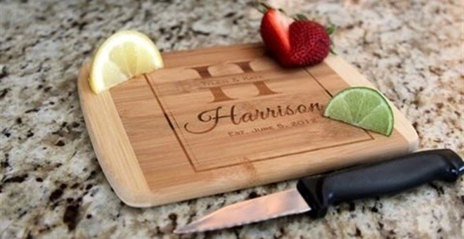 personalized cocktail bamboo cutting boards