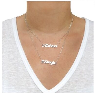 Sterling Silver Necklaces With # Sayings Only $10.99 Shipped!