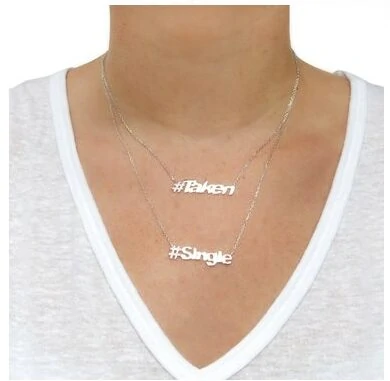 Sterling Silver Necklaces With # Sayings Only $10.99 Shipped!