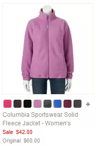 Columbia Sportswear Solid Fleece Jacket