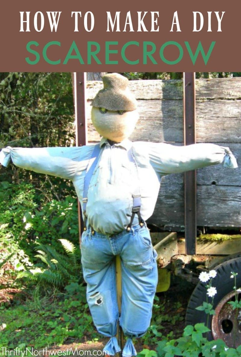 DIY Scarecrow - How to Make A Scarecrow with Items Around ...