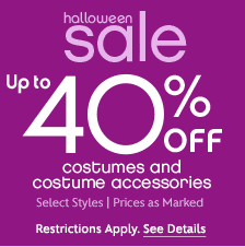 FINAL DAY! Disney Store Costume Sale: 40% Off!