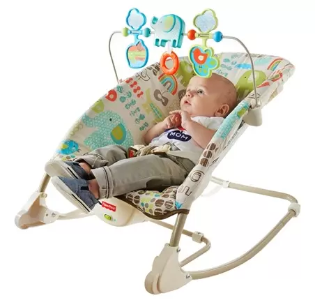 Fisher-Price Deluxe Infant to Toddler Rocker