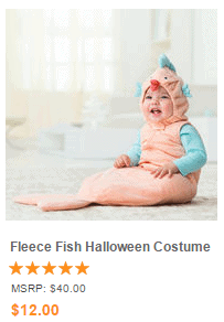 Fleece Fish Halloween Costume