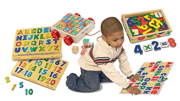 Melissa & Doug 7962 ABC's & 123's Bundle