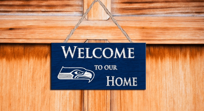 NFL Welcome Home Sign
