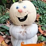 Make Disney’s Olaf (From Frozen) Using Pumpkins this Fall!