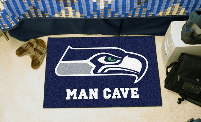 Seahawks NFL Man Cave Starter Mat