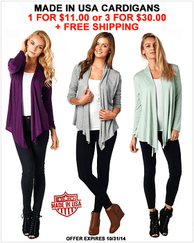 Super-Soft Open Front Drape Cardigan