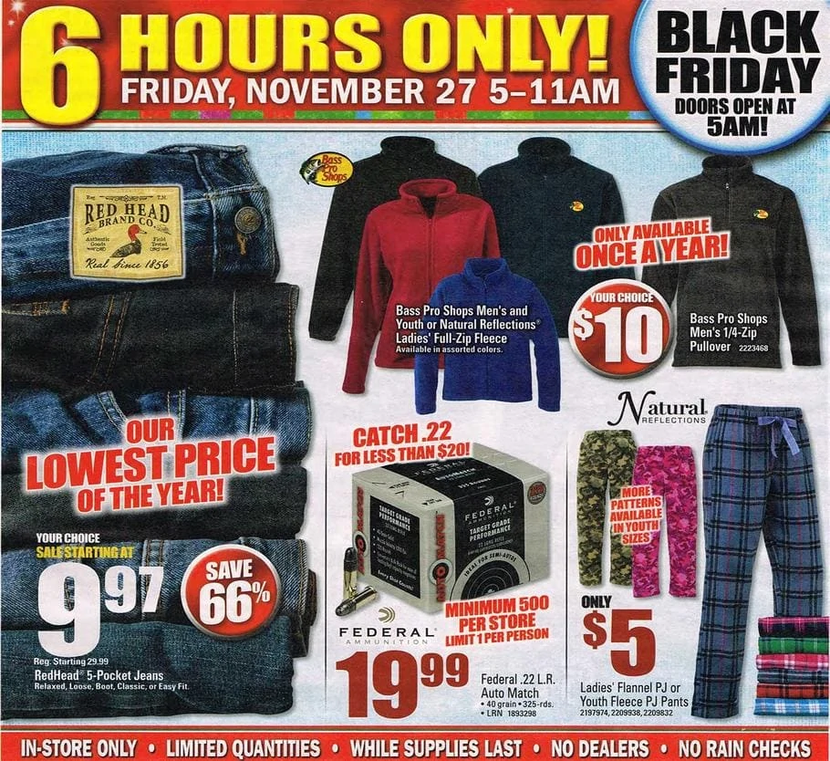 Bass Pro Shops Black Friday 2015