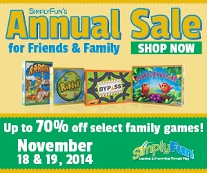 Simply Fun Games – Annual Sale with up to 70% Off!