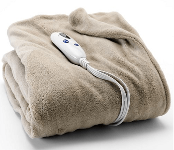 Biddeford Plush Electric Throw