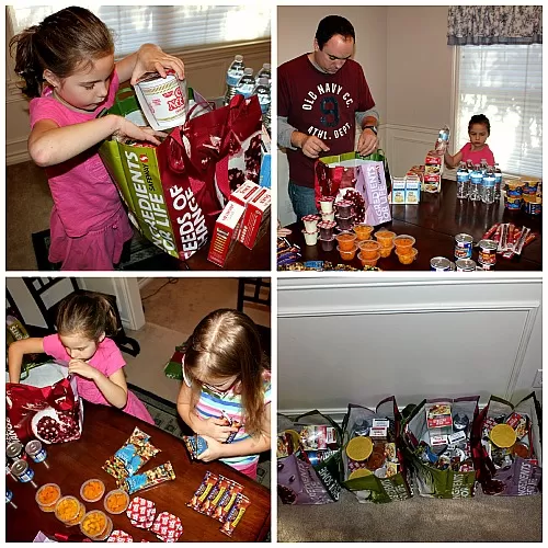 Blessing Bag Assembly Line