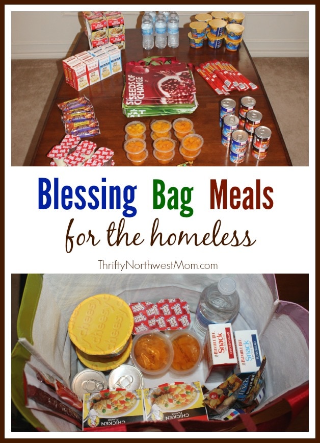 Blessing Bag Meals for the Homeless