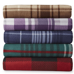 Cannon 50 x 60 Fleece Throw - Plaid