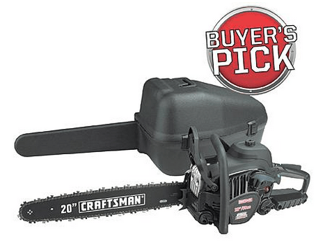 Craftsman 50 cc 20 Gas Chain Saw - Case Included