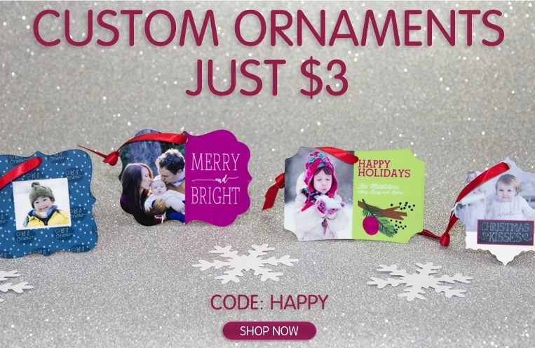 Custom Photo Ornaments