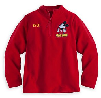Mickey Mouse Fleece Pullover for Boys - Personalizable