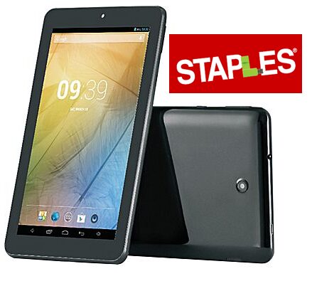 Nobis 7-Inch Tablet, 8GB Only $39.99 At Staples Cyber Sale!
