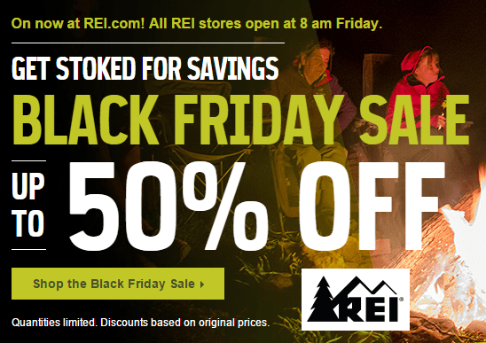 REI Black Friday Deals